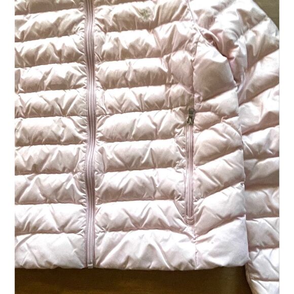Polo Ralph Lauren Lightweight Hint of Pink Girl’s Jacket Size XL 16 - Picture 4 of 6